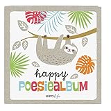 goldbuch 41 580 41580 Poesiealbum HAPPYlife mit Faultier Motiv, Album mit...
