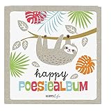 goldbuch 41 580 41580 Poesiealbum HAPPYlife mit Faultier Motiv, Album mit...