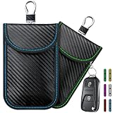 Coorattyes Keyless Go Schutz Autoschlüssel,2 Pack autoschlüssel RFID...