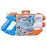 Super Soaker Twin Tide Wasserpistole doppelter Spritzpower Pump-Funktion...