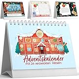 Rätsel Adventskalender 2025 – Tischkalender mit 24 Seiten voller Rätsel...