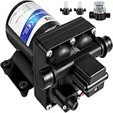 VEVOR Frischwasserpumpe, 12 V Selbstansaugende Sprühpumpe, 3 GPM RV...