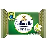 Cottonelle Feuchtes Toilettenpapier Wohltuende Sauberkeit, 38 Tücher