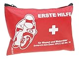 Motorrad Erste-Hilfe-Set, Erste Hilfe Kit, Verbandtasche, Verbandskissen...