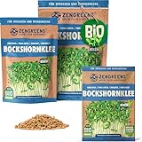 ZenGreens® - Bio Bockshornklee Samen - Wähle zwischen 10g, 200g und 500g...