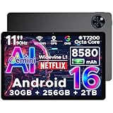 DOOGEE U11 Pro Android 16 Tablet 11 Zoll Gemini AI, 30GB RAM+256GB ROM (2TB...