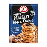 RUF Protein Pancakes Black Cookie mit knusprigen Keksbröseln, schnell...