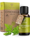 Heldengrün® BIO Citronellaöl [100% NATURREIN] Echtes Citronella Öl -...