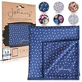 Johans® XXL Mikrofasertuch | Optikerqualität 30x30cm zur Reinigung von...