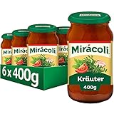 MIRÁCOLI Pasta Sauce Kräuter, 6 Gläser (6 x 400g)