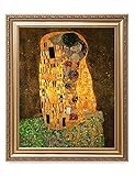 DECORARTS - 'The Kiss', Gustav Klimt Classic Art. Giclée-Drucke auf...