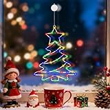 Weihnachtsbeleuchtung Fenster, Weihnachtsdeko Fenster Beleuchtet, 2 Stück...