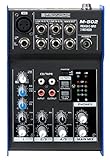 Pronomic M-502 Live/Studio Mischpult (1 Mono-Kanäle XLR/Klinke, 2-Stereo...