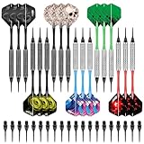 CyeeLife Dartpfeile mit kunststoffspitze,18 Stück Soft Darts Pfeile Set...