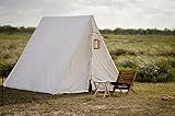 Military A - Tent groß, Reenactment Zelt, Keilzelt Frame Dog Tent...