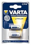 VARTA Batterien CR2 Lithium Rundzelle, 2 Stück, 3V, Spezialbatterien für...