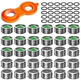 40 Stück Wasserhahn-Luftsprudler aus ABS Strahlregler M24 Wasserhahn...