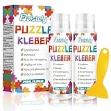 Puzzle Kleber Transparent, Puzzle Glue Mit Einfachem Schwammkopf und...