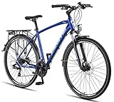 Licorne Bike Premium Touring Trekking Bike in 28 Zoll Aluminium...