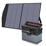 ALLPOWERS S300 Tragbarer Powerstation mit 1x 100W Solarpanel, 288Wh /...