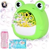 Chennyfun Frosch Automatische Seifenblasenmaschine, Tragbares...