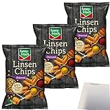 Funny Frisch Linsenchips Chips Oriental 40% weniger Fett 3er Pack (3x90g...