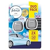 Febreze Auto Lufterfrischer 4ml, Auto-Clip-Nachfüller mit Duft Aprilfrisch...