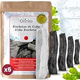 orinko Binchotan, Bio-Kishu, 5 Stück, Größe M (40 g x 5, 200 g) |...