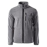 Hi-Tec - Fleecejacke PORTO – Herren, grau meliert, M