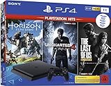 PlayStation 4 - Hits Bundle (1TB, schwarz, slim) inkl. Uncharted 4, The...