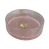 ZYCDP Glaswaschbecken Rund Für Badezimmer 360X360X112mm Aufsatzwaschbecken...