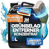 JM Expert Grünbelagentferner Konzentrat 5L [GreenGuardPro] Formel mit...