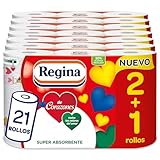 Regina De Hearts - 21 Rollen Küchenpapier, 58 Blatt mit 2 Schichten pro...