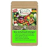 Neu: Bio Schafwolldünger von Schäfer Naturdünger. Mini-Pellets aus...