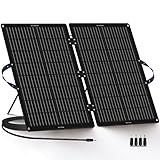 ECO-WORTHY 100W Faltbares Solarpanel für Solargeneratoren Powerstation,...