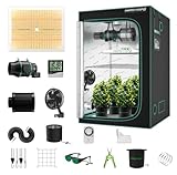 MARS HYDRO TSW2000 Growzelt Komplettset,LED Vollspektrum Dimmbar Grow...