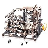 Robotime 3D Puzzle Holz Murmelbahn Trackball Modell Bausatz für Erwachsene...