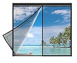 DarkSwan Anpassen Magnetisches Fliegengitter Fenster, Stärkere Magneten...