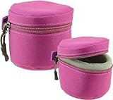 Navitech Lila Wasserdicht Kameraobjektiv Schutzhülle Tasche - Kompatibel...