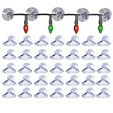 MHMondawn Suction 40er Set 40mm Transparente Saugnapf Haken - Saugnäpfe...