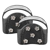Spikes für Schneeschuhe, rutschfeste Steigeisen für Schuhe, Eisspikes aus...