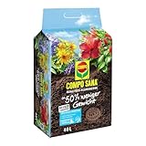 COMPO SANA® Qualitätsblumenerde - 0% Trauermücken - torffrei - 50%...