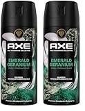 Axe Premium Bodyspray Emerald Geranium Deo ohne Aluminiumsalze für 72H...