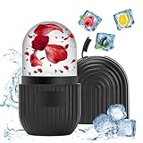 Ice Roller Gesicht, Eisroller Gesicht Auge Massagegerät, Silikon...