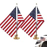 Anley USA-Autoflagge und Fahnenmast mit Luftsaughalterung –...