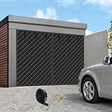 183 213 244 305 488cm Garage Magnetische Thermische Isolierte Tür Vorhang,...