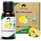 Emma Grün® BIO Zitronenöl Ätherisches Öl [100% Naturrein] - Zitronen...