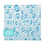 Brandsseller Duschmatte rutschfest 53x53 cm – PVC Duscheinlage mit...