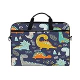 Alaza Laptoptasche mit niedlichem Dinosaurier-Motiv, 38,1 cm (15 Zoll),...
