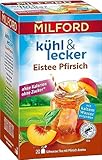 Milford kühl & lecker Eistee Pfirsich | Ohne Kalorien | Ohne Zucker |...